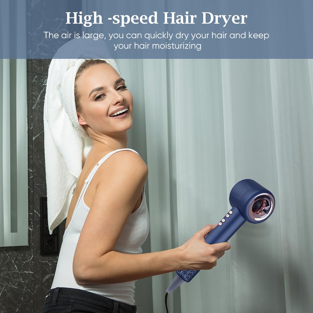 Professional High-Speed Hair Dryer – 2000W