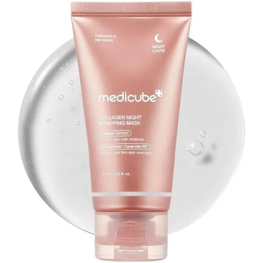 Medicube Collagen Overnight Wrapping Peel Off Facial Mask – Pack of 1